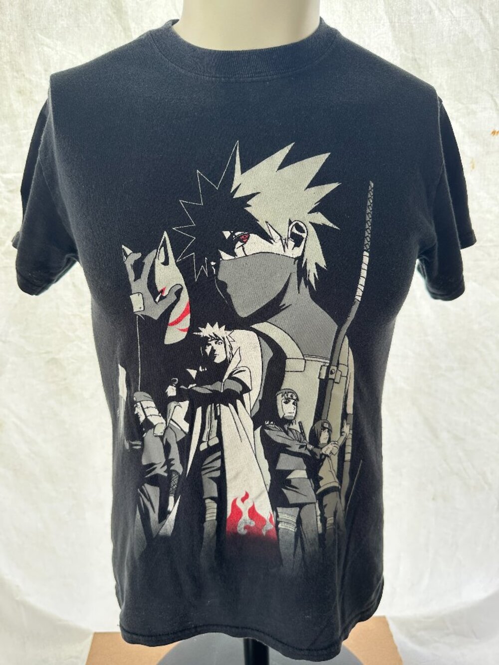 Anbu Naruto Men's Black T Shirt Size Medium